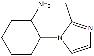 2-(2-methyl-1H-imidazol-1-yl)cyclohexan-1-amine 结构式