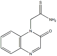 2-(2-oxoquinoxalin-1(2H)-yl)ethanethioamide 结构式