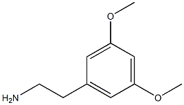 2-(3,5-dimethoxyphenyl)ethan-1-amine 结构式
