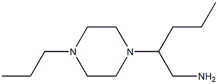 2-(4-propylpiperazin-1-yl)pentan-1-amine 结构式