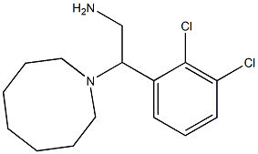 2-(azocan-1-yl)-2-(2,3-dichlorophenyl)ethan-1-amine 结构式