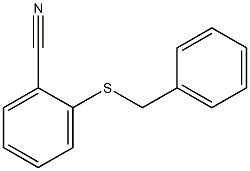 2-(benzylsulfanyl)benzonitrile 结构式