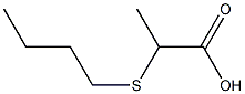 2-(butylthio)propanoic acid 结构式