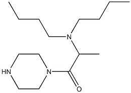 2-(dibutylamino)-1-(piperazin-1-yl)propan-1-one 结构式