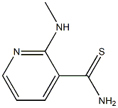 2-(methylamino)pyridine-3-carbothioamide 结构式