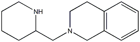 2-(piperidin-2-ylmethyl)-1,2,3,4-tetrahydroisoquinoline 结构式