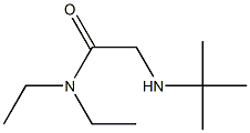 2-(tert-butylamino)-N,N-diethylacetamide 结构式