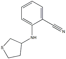 2-(thiolan-3-ylamino)benzonitrile 结构式