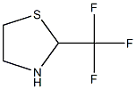 2-(trifluoromethyl)-1,3-thiazolidine 结构式