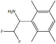 2,2-difluoro-1-(2,3,5,6-tetramethylphenyl)ethan-1-amine 结构式