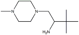 2,2-dimethyl-1-[(4-methylpiperazin-1-yl)methyl]propylamine 结构式