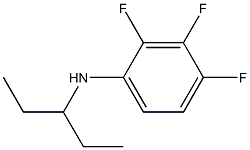 2,3,4-trifluoro-N-(pentan-3-yl)aniline 结构式