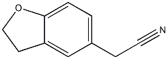 2,3-dihydro-1-benzofuran-5-ylacetonitrile 结构式