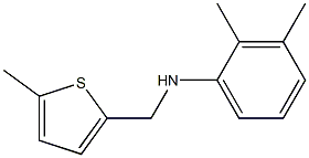 2,3-dimethyl-N-[(5-methylthiophen-2-yl)methyl]aniline 结构式