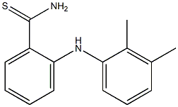 2-[(2,3-dimethylphenyl)amino]benzene-1-carbothioamide 结构式