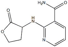 2-[(2-oxooxolan-3-yl)amino]pyridine-3-carboxamide 结构式