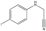 2-[(4-iodophenyl)amino]acetonitrile 结构式