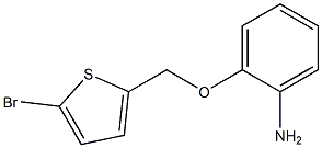 2-[(5-bromothien-2-yl)methoxy]aniline 结构式