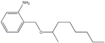 2-[(octan-2-yloxy)methyl]aniline 结构式