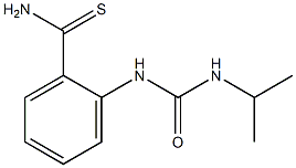 2-[(propan-2-ylcarbamoyl)amino]benzene-1-carbothioamide 结构式