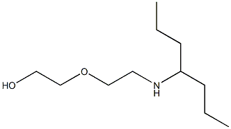 2-[2-(heptan-4-ylamino)ethoxy]ethan-1-ol 结构式