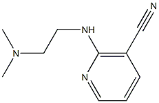 2-{[2-(dimethylamino)ethyl]amino}nicotinonitrile 结构式