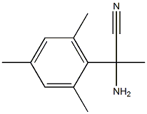 2-amino-2-mesitylpropanenitrile 结构式