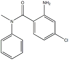 2-amino-4-chloro-N-methyl-N-phenylbenzamide 结构式