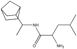 2-amino-N-(1-bicyclo[2.2.1]hept-2-ylethyl)-4-methylpentanamide 结构式