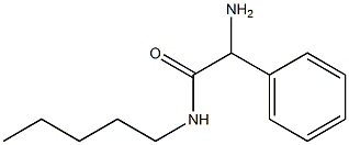 2-amino-N-pentyl-2-phenylacetamide 结构式