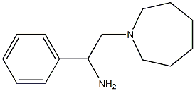 2-azepan-1-yl-1-phenylethanamine 结构式