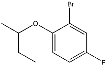 2-bromo-1-(butan-2-yloxy)-4-fluorobenzene 结构式