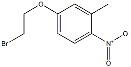 2-bromoethyl 3-methyl-4-nitrophenyl ether 结构式