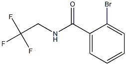 2-bromo-N-(2,2,2-trifluoroethyl)benzamide 结构式