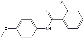 2-bromo-N-(4-methoxyphenyl)benzamide 结构式