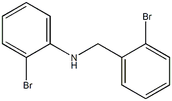 2-bromo-N-[(2-bromophenyl)methyl]aniline 结构式