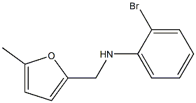 2-bromo-N-[(5-methylfuran-2-yl)methyl]aniline 结构式