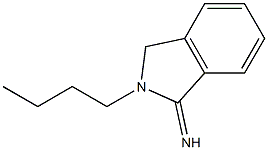 2-butyl-2,3-dihydro-1H-isoindol-1-imine 结构式