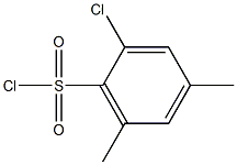 2-chloro-4,6-dimethylbenzenesulfonyl chloride 结构式