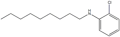 2-chloro-N-nonylaniline 结构式
