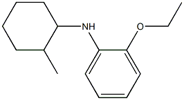 2-ethoxy-N-(2-methylcyclohexyl)aniline 结构式