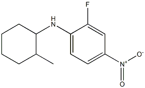 2-fluoro-N-(2-methylcyclohexyl)-4-nitroaniline 结构式