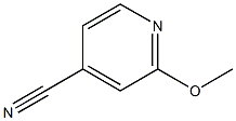 2-methoxypyridine-4-carbonitrile 结构式
