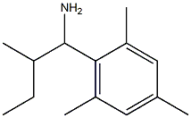 2-methyl-1-(2,4,6-trimethylphenyl)butan-1-amine 结构式