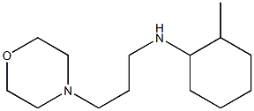 2-methyl-N-[3-(morpholin-4-yl)propyl]cyclohexan-1-amine 结构式