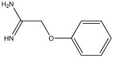 2-phenoxyethanimidamide 结构式