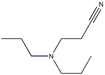 3-(dipropylamino)propanenitrile 结构式