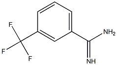 3-(trifluoromethyl)benzenecarboximidamide 结构式