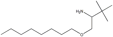 3,3-dimethyl-1-(octyloxy)butan-2-amine 结构式