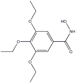 3,4,5-triethoxy-N-hydroxybenzamide 结构式